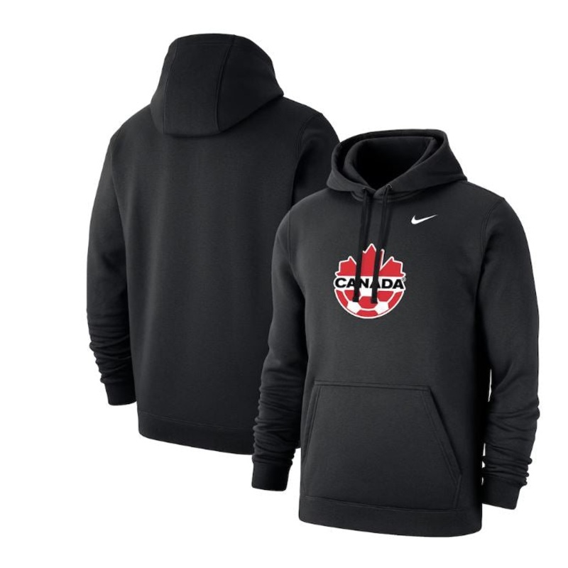 Men’s Canada Soccer Club Fleece Primary Logo Pullover Hoodie