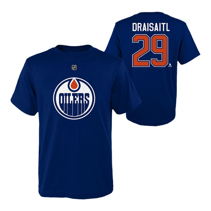 NHL Oilers Youth Name & Number T-Shirt – Draisaitl