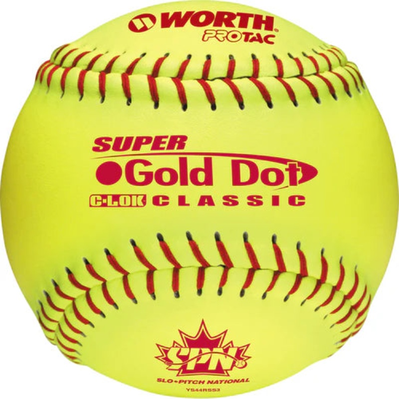 Gold Dot Soft Ball – 12|YELLOW