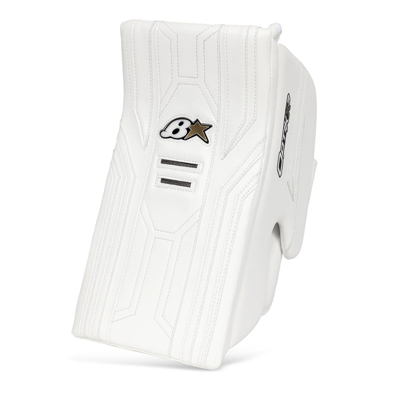 OPTik X3 Goalie Blocker|WHITE/WHITE|SENIOR|INTERMEDIATE|JUNIOR|REGULAR