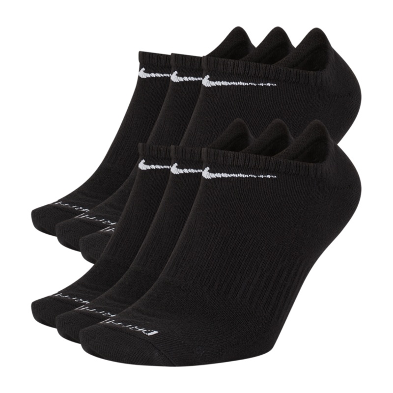 Dri-Fit Everyday Plus Lightweight No Show Socks – 6 Pack