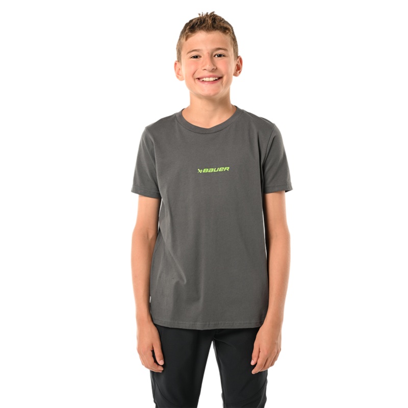Youth Scan Tee|DARK GREY|XS|S|M|L|XL