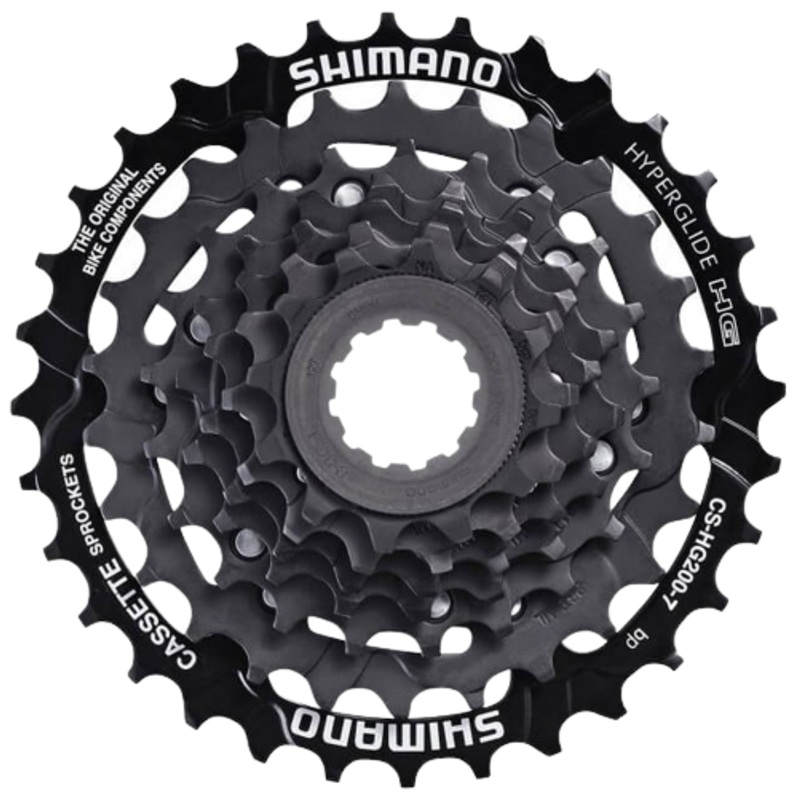 Shimano CS-HG200 7 Speed Cassette, 12-32T