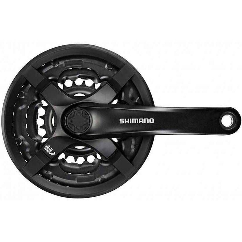 Tourney FC-TY501 Crankset|170MM|175MM|24/34/42T|24/34/44T|28/38/48T