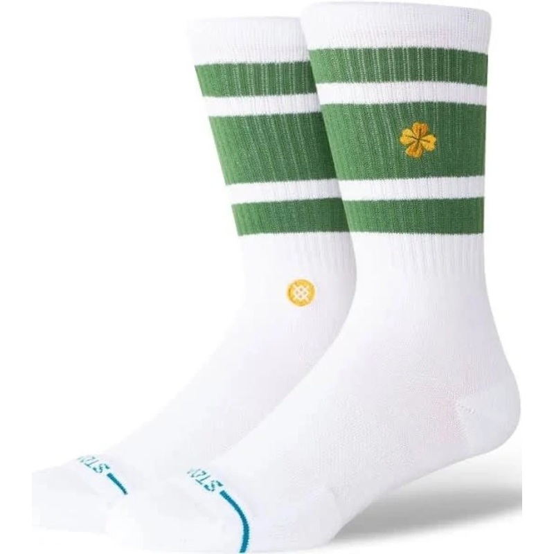 Feelin Lucky Crew Socks|GREEN|M|L