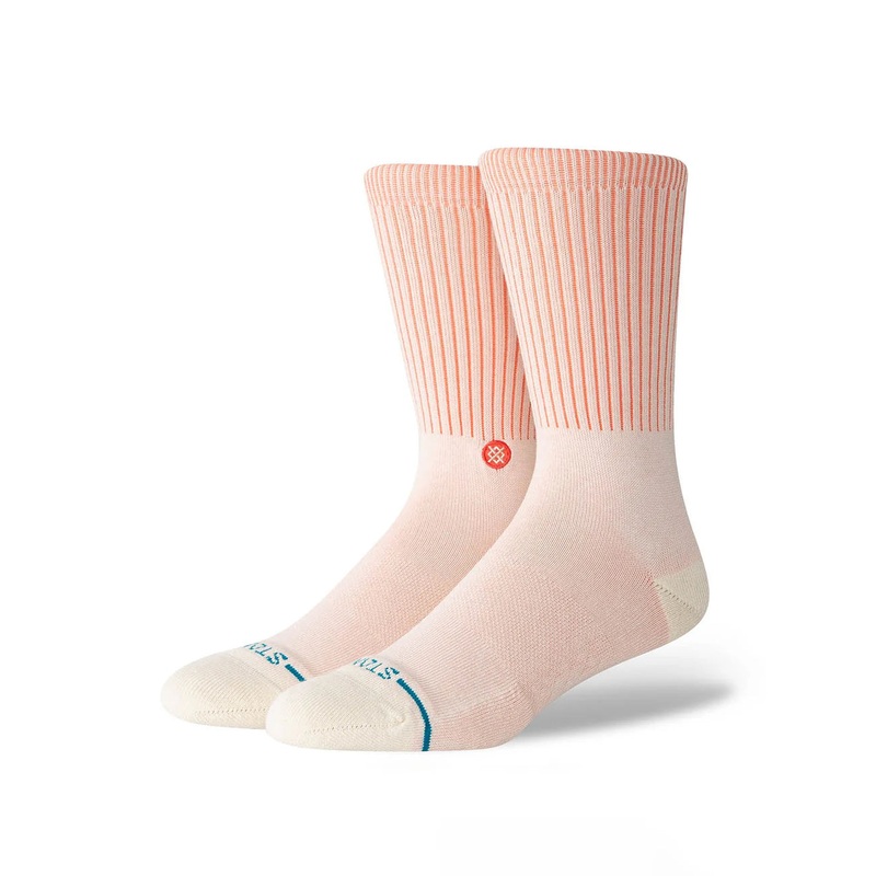 Icon Pop Crew Socks|CORAL|M|L