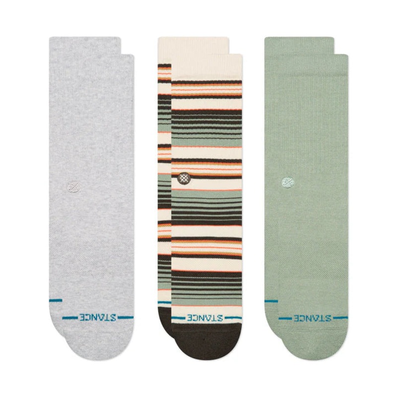 Repeteur 3 Pack Crew Socks|LIGHTHEATHER|M|L