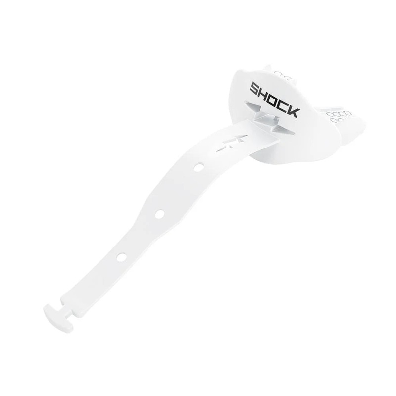 Shock Doctor Bolt Lip Guard|WHITE
