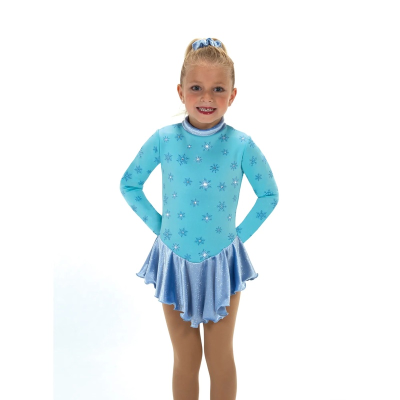 Jerrys Skating World Snow Fleece Dress – Tiffany/Blue
