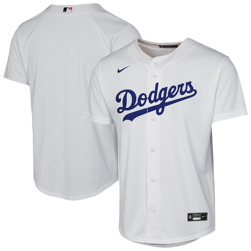 Outerstuff Youth Los Angeles Dodgers Home Replica Jersey