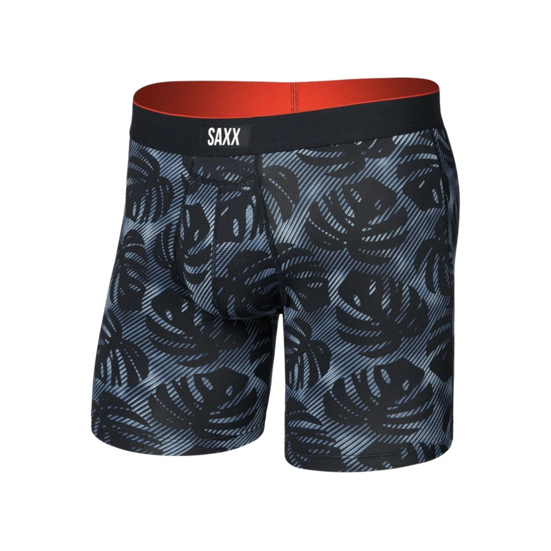 Saxx Multi-Sport Mesh Boxer Brief – Rem Tropic-Black