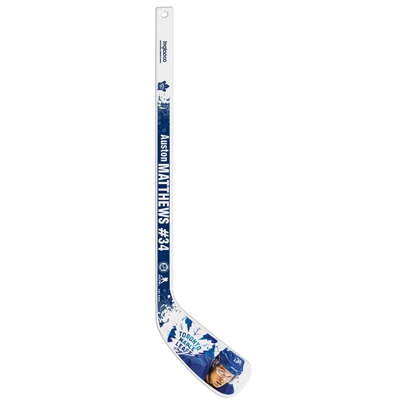 Inglasco NHL Toronto Maple Leafs Auston Matthews Mini Player Stick