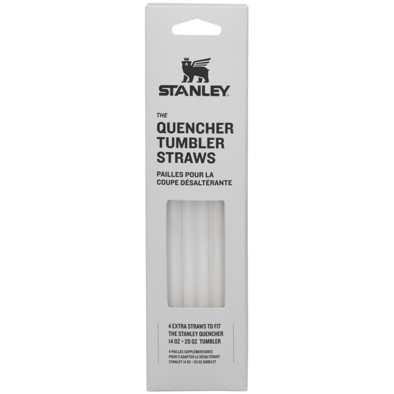 Stanley Adventure Quencher Travel Tumbler Straws | 14 OZ to 20 OZ | 4-Pack