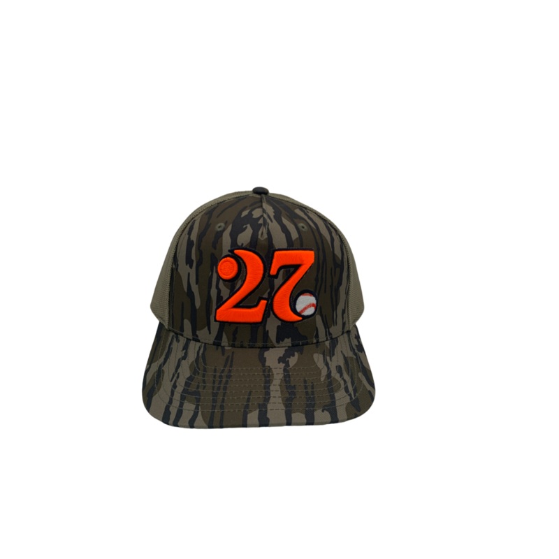 27 Baseball Camo Snapback Hat|Snapback|Camo