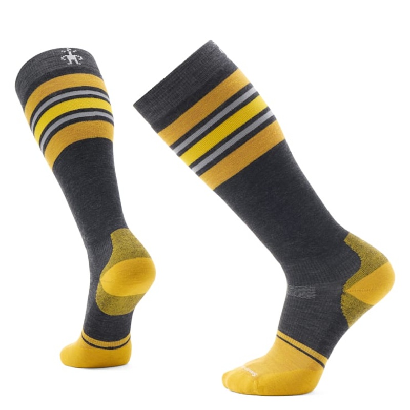 Smartwool Men’s Snowboard Stripe Extra Stretch Over The Calf Socks