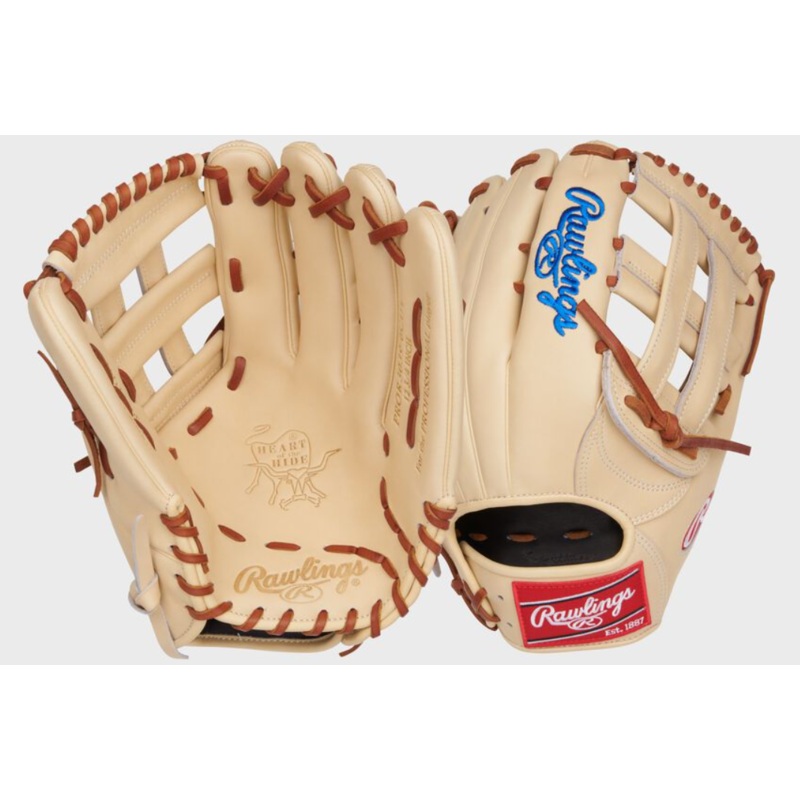 Heart of the Hide 12.75 H-Web Outfield Glove, Right Hand Throw