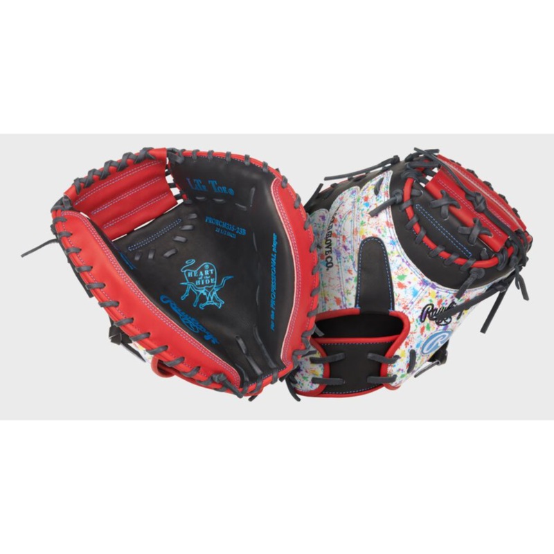 Heart of the Hide 33.5-Inch Splatter Catcher’s Mitt, Right Hand Throw
