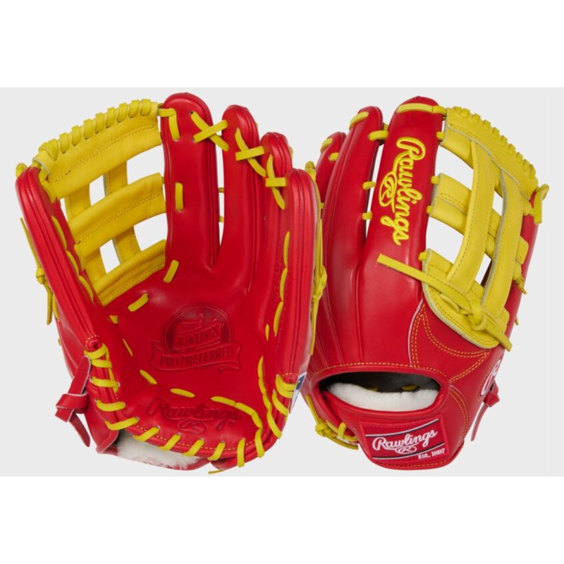 Rawlings Pro Preferred 12.75-Inch Outfield Glove, Right Hand Throw